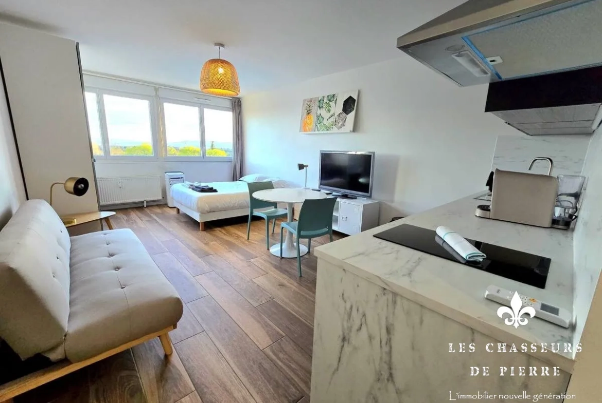 Studio 30 m² à Dardilly - Investissement rentable avec parking sécurisé 