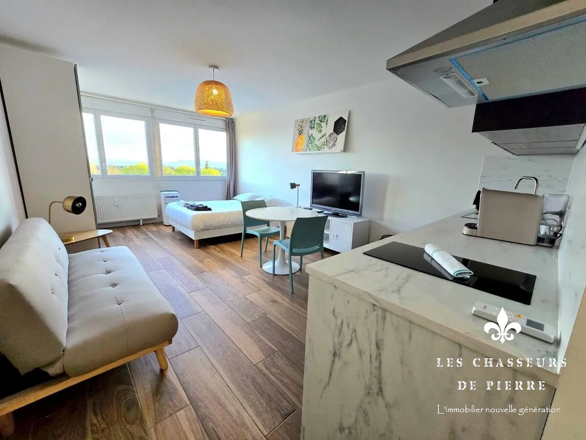 Studio 30 m² à Dardilly - Investissement rentable avec parking sécurisé 