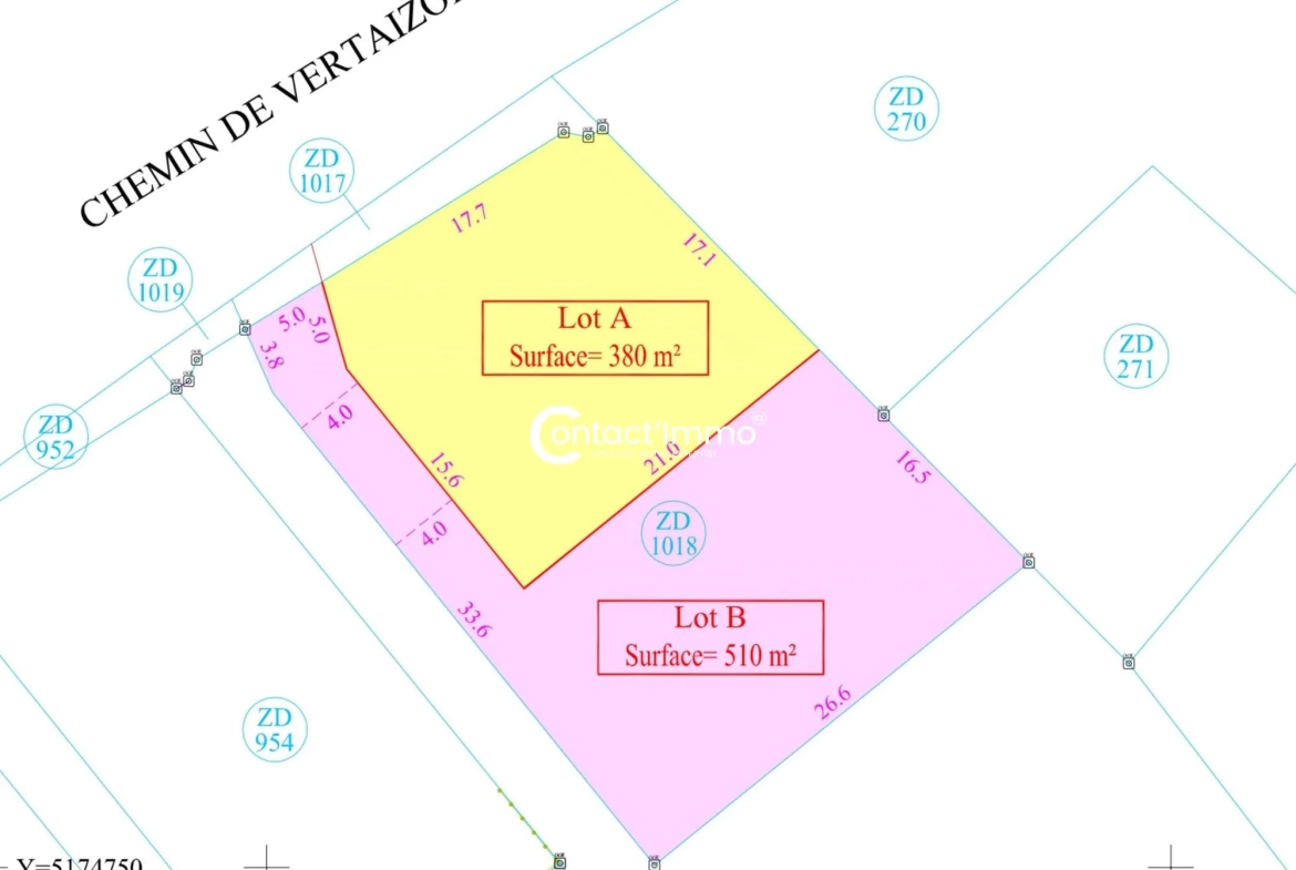Terrain constructible de 389m² à Mur-sur-Allier - Opportunité à saisir 