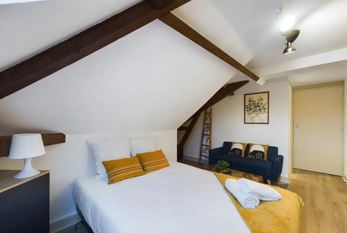 Studio meublé à vendre en plein centre de Troyes - 16 m² 