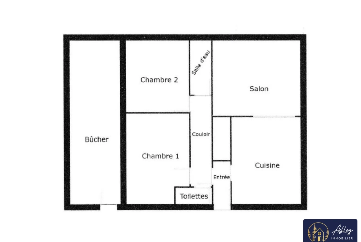 Charmant appartement T3 de 71 m² avec terrasse à Riom-ès-Montagnes 