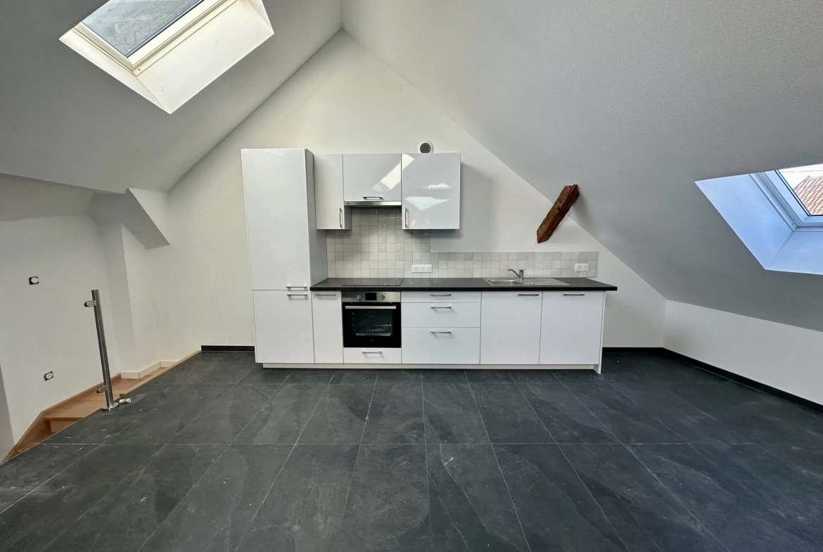 Charmant appartement duplex 3 pièces à Erstein de 81 m² 