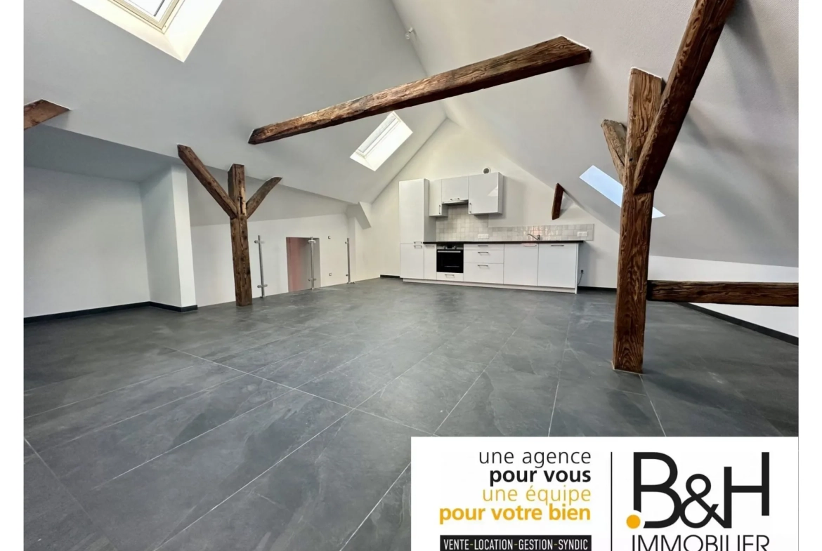 Charmant appartement duplex 3 pièces à Erstein de 81 m² 