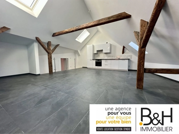 Charmant appartement duplex 3 pièces à Erstein de 81 m²