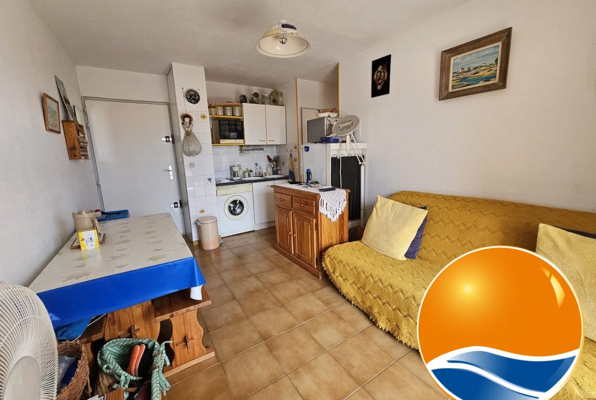 Appartement T2 avec terrasse à Gruissan - Piscine et parking 