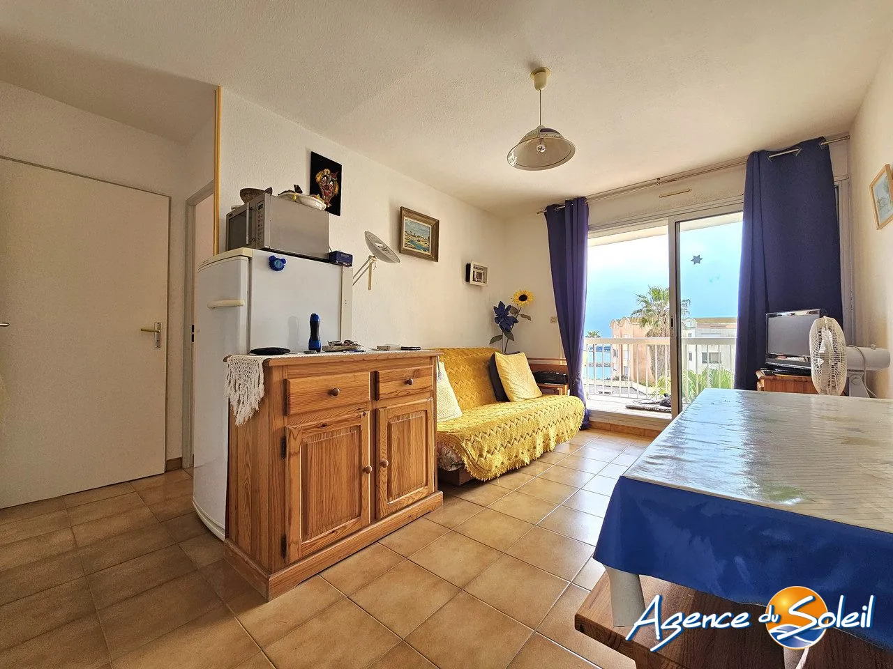 Appartement T2 avec terrasse à Gruissan - Piscine et parking 