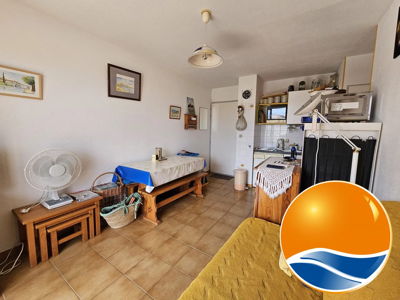 Appartement T2 avec terrasse à Gruissan - Piscine et parking 