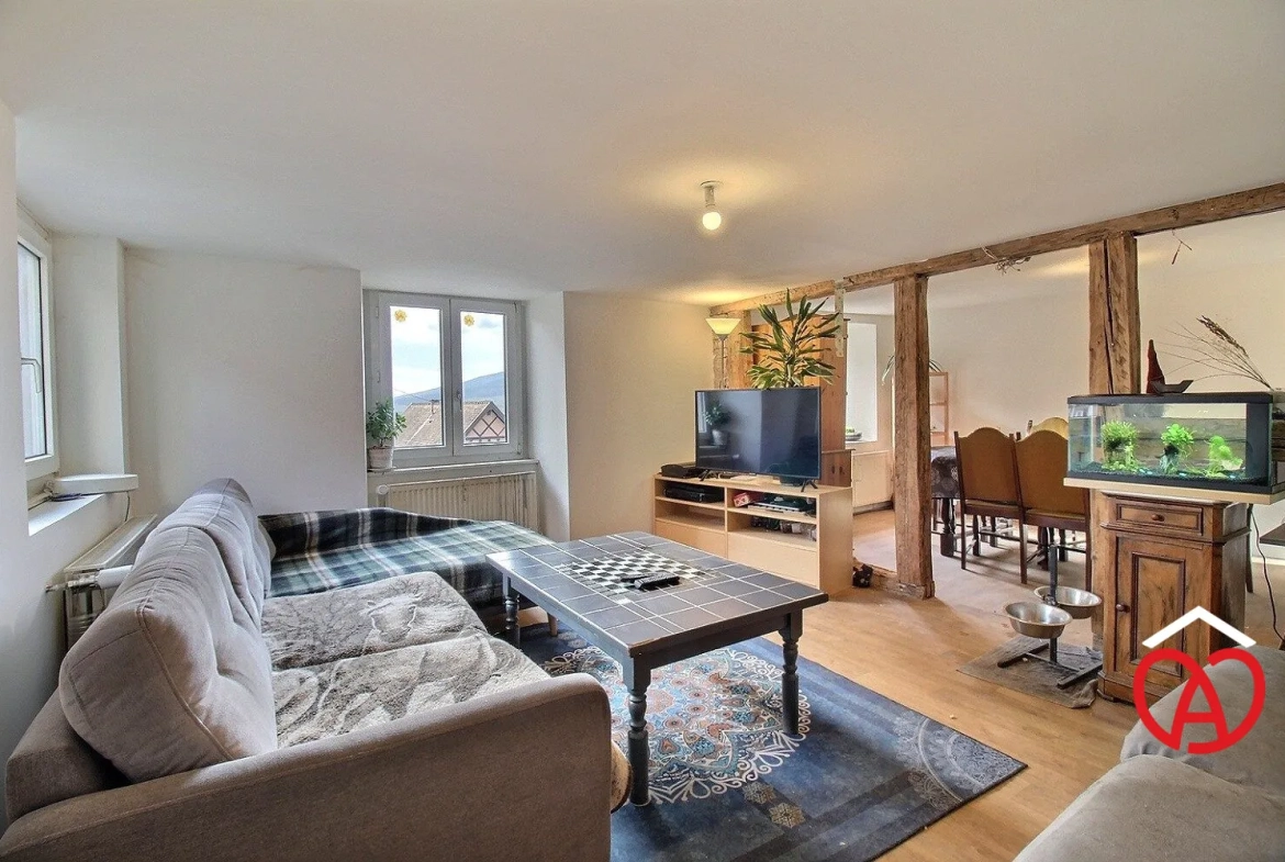 Maison de village rénovée avec vue à Itterswiller 