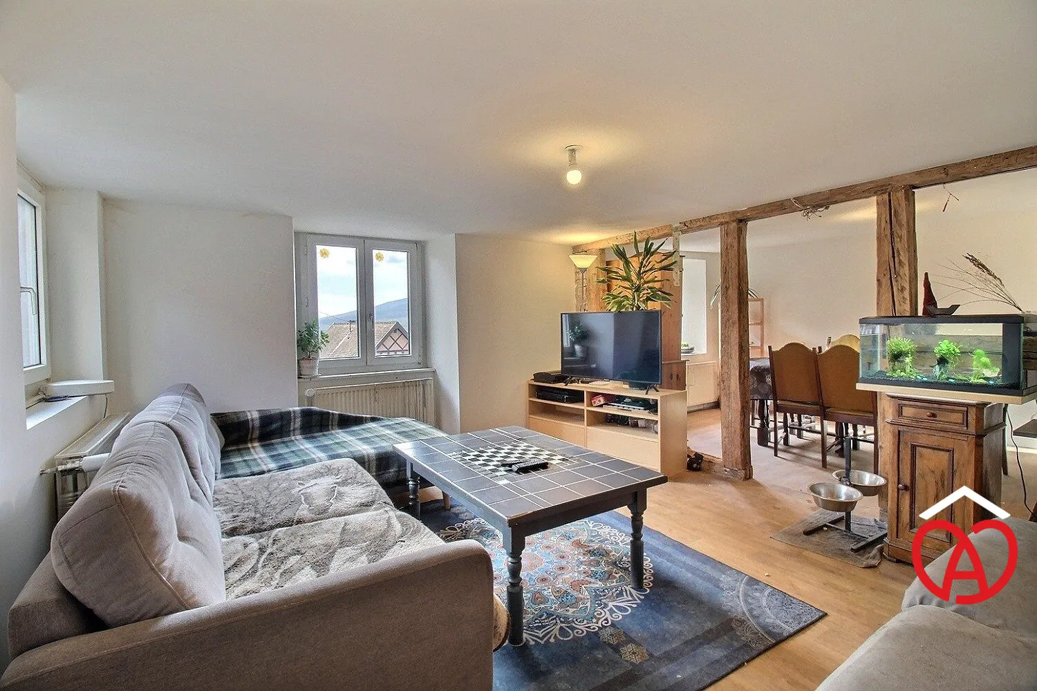 Maison de village rénovée avec vue à Itterswiller 
