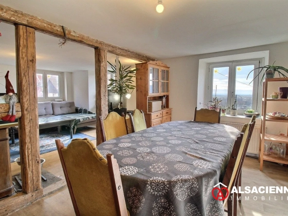 Maison de village rénovée avec vue à Itterswiller