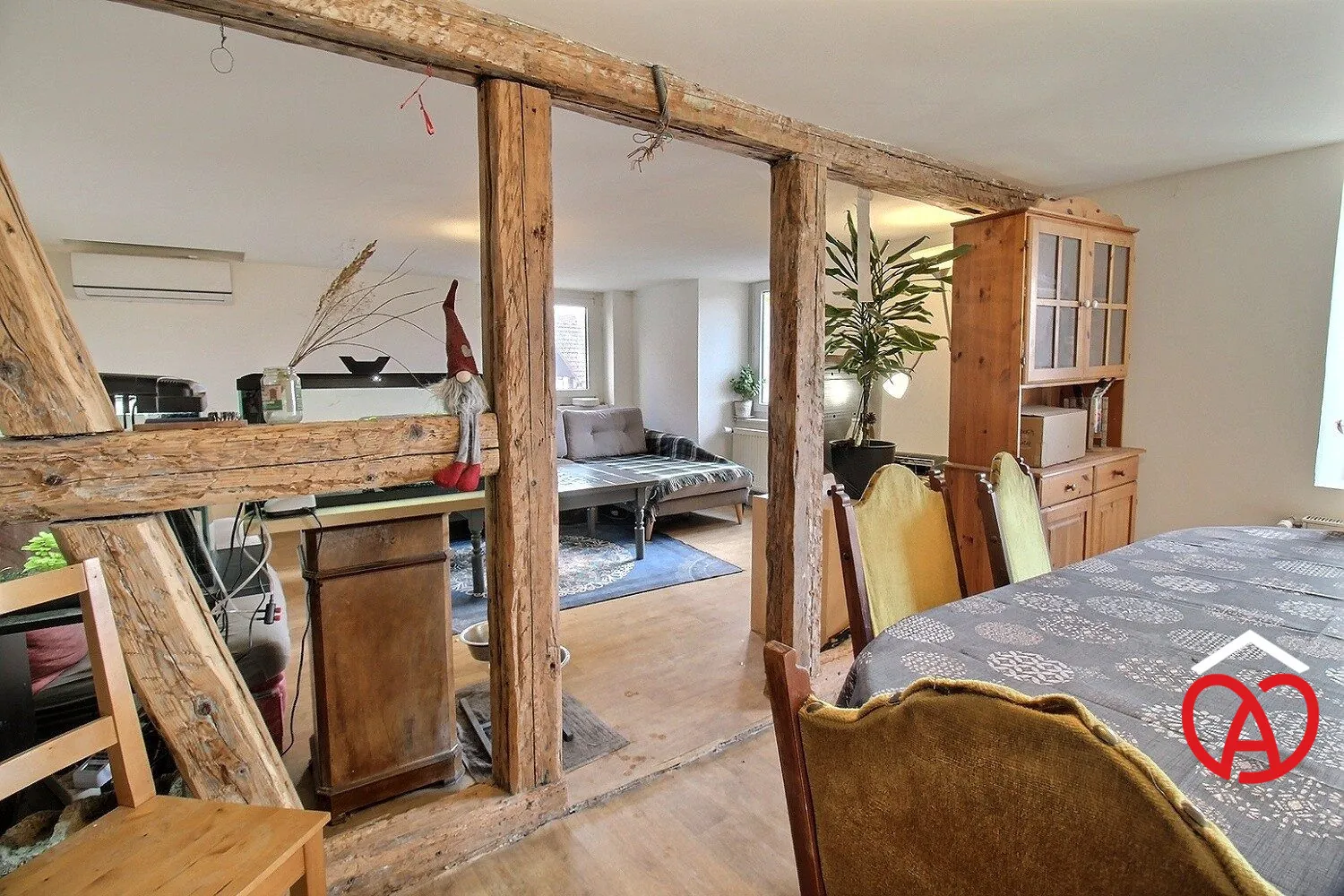 Maison de village rénovée avec vue à Itterswiller 