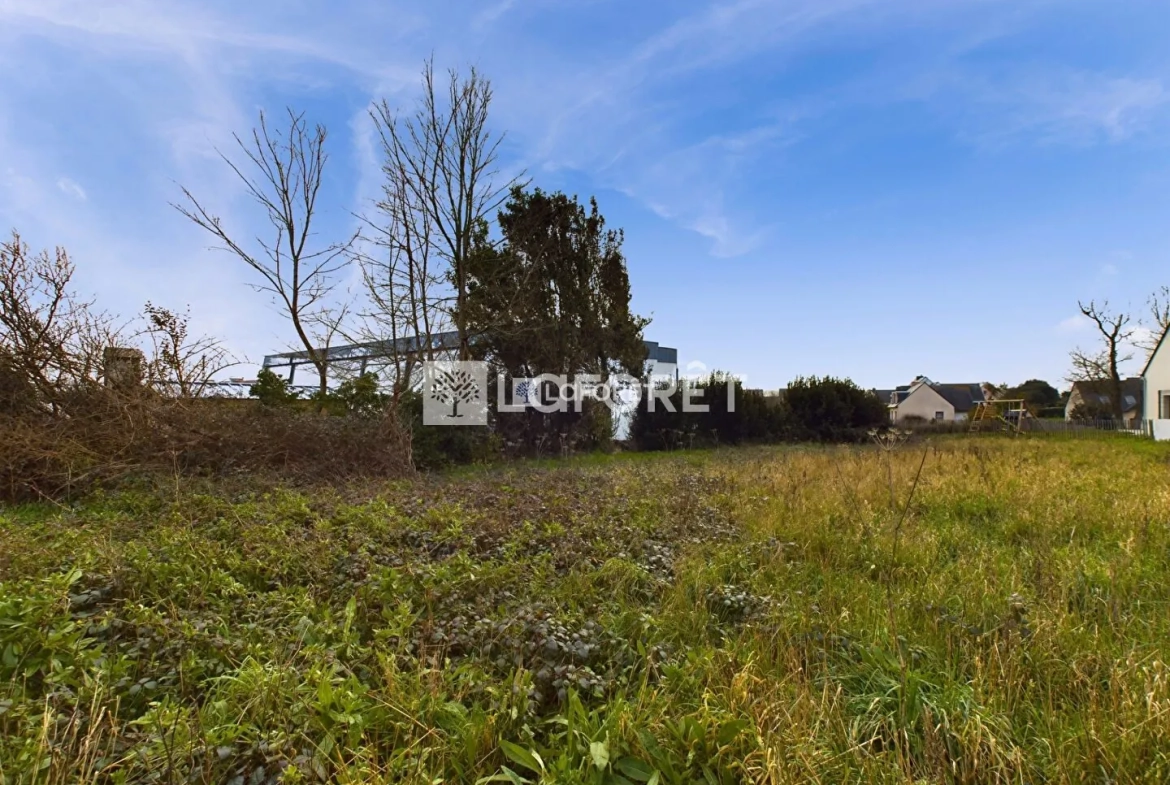 Terrain à Guilvinec de 925 m² à vendre, proche centre et port 