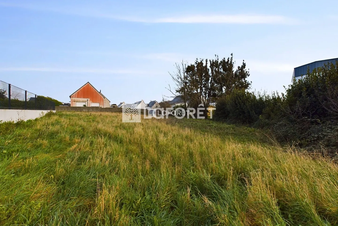Terrain à Guilvinec de 925 m² à vendre, proche centre et port 