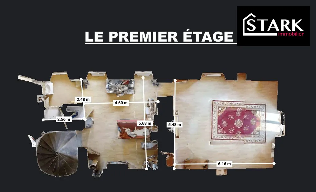 Maison à vendre à Lomont 210 m² avec terrain de 10 ares - Charme et potentiel 