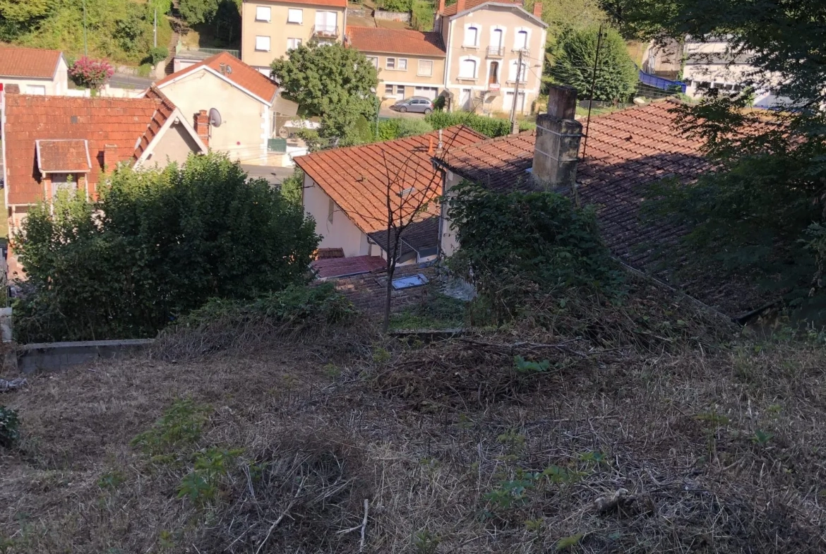 Maison de ville à vendre à Périgueux avec grand potentiel et extérieur en zone proche de l'IUT 