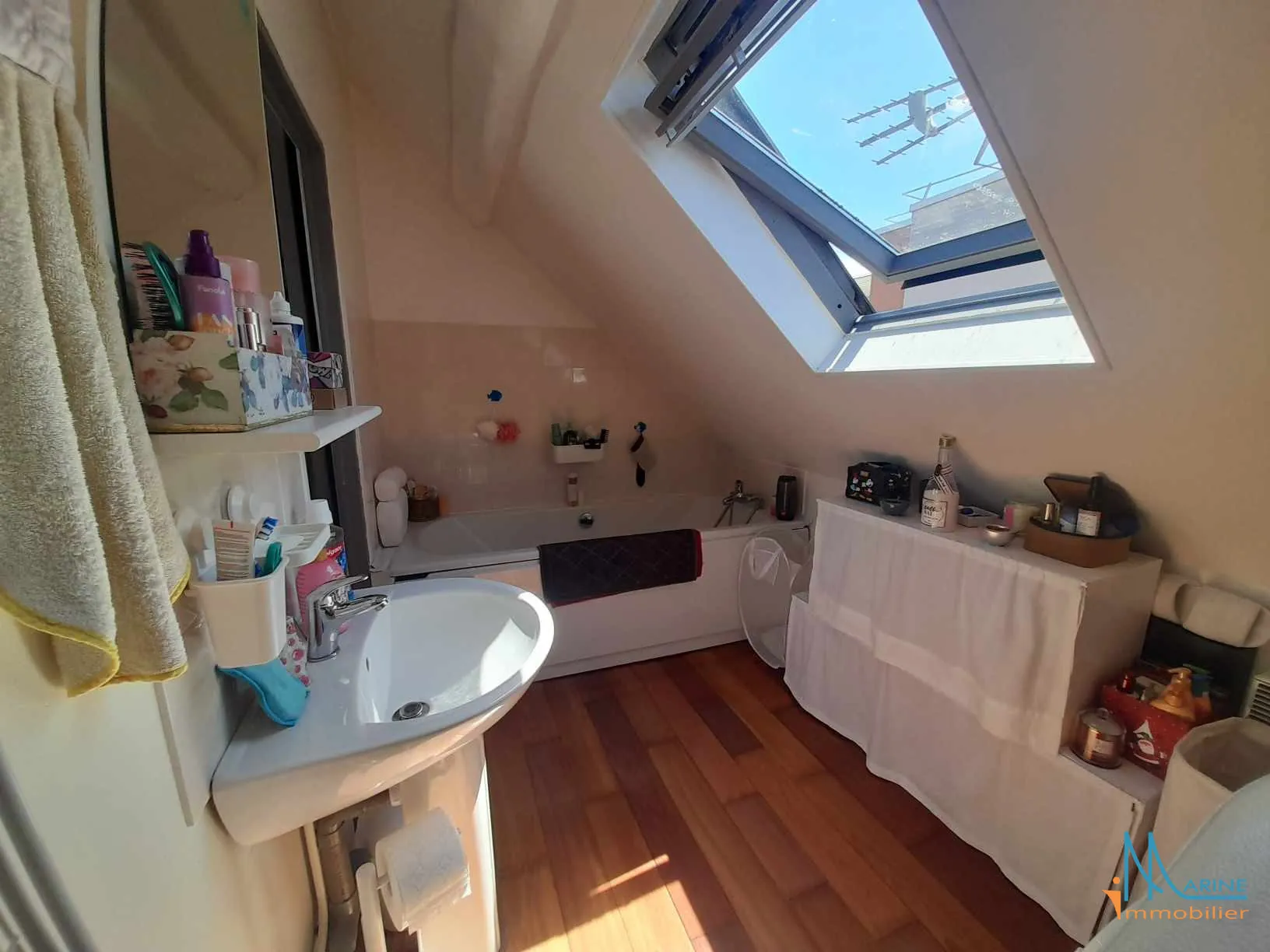 A vendre appartement duplex lumineux à Dieppe, 44 m², idéalement situé 