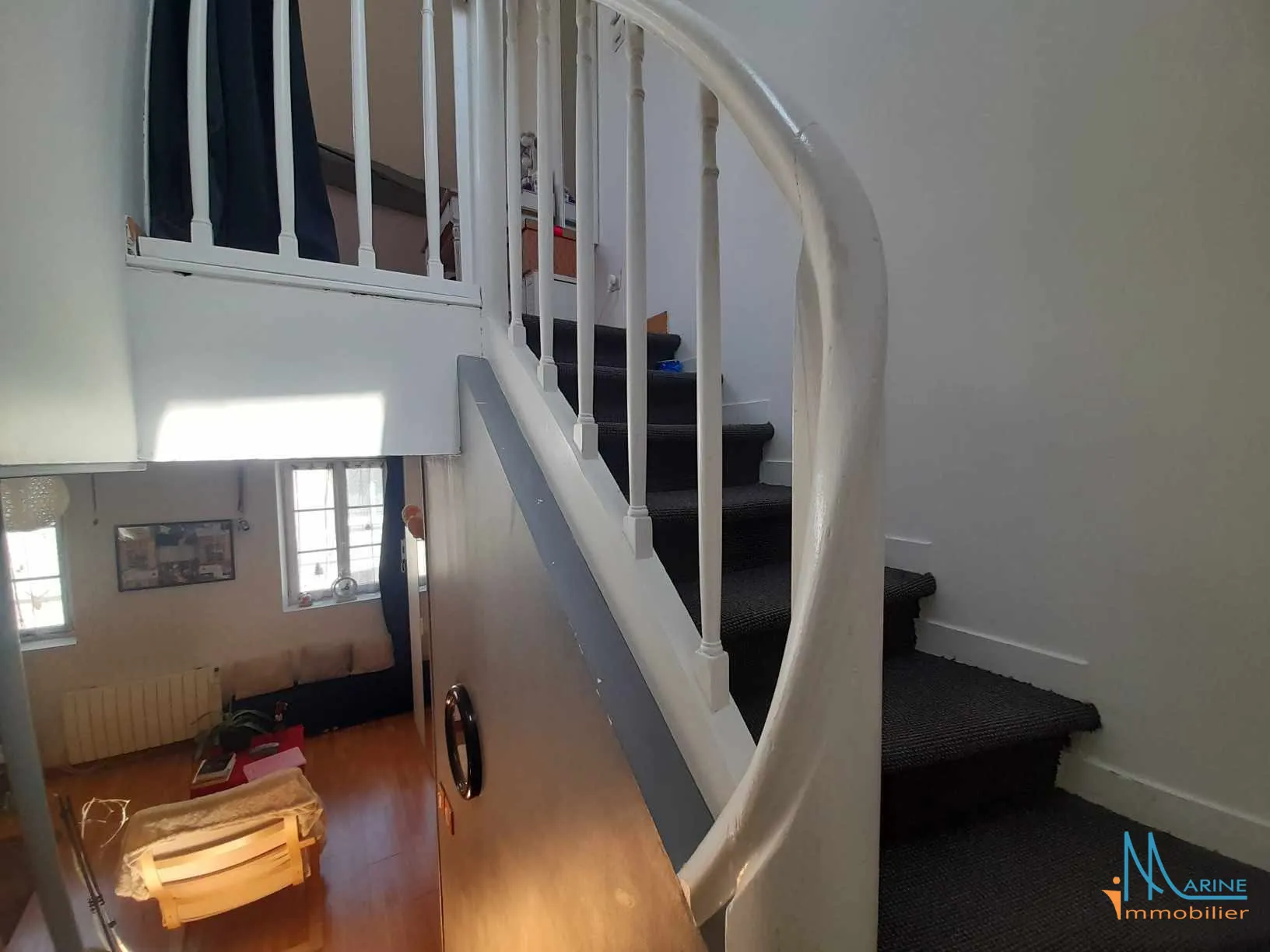 A vendre appartement duplex lumineux à Dieppe, 44 m², idéalement situé 