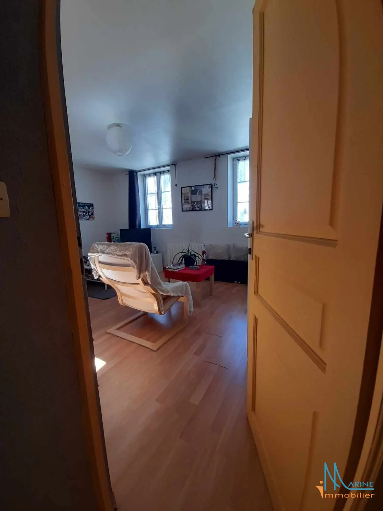 A vendre appartement duplex lumineux à Dieppe, 44 m², idéalement situé 
