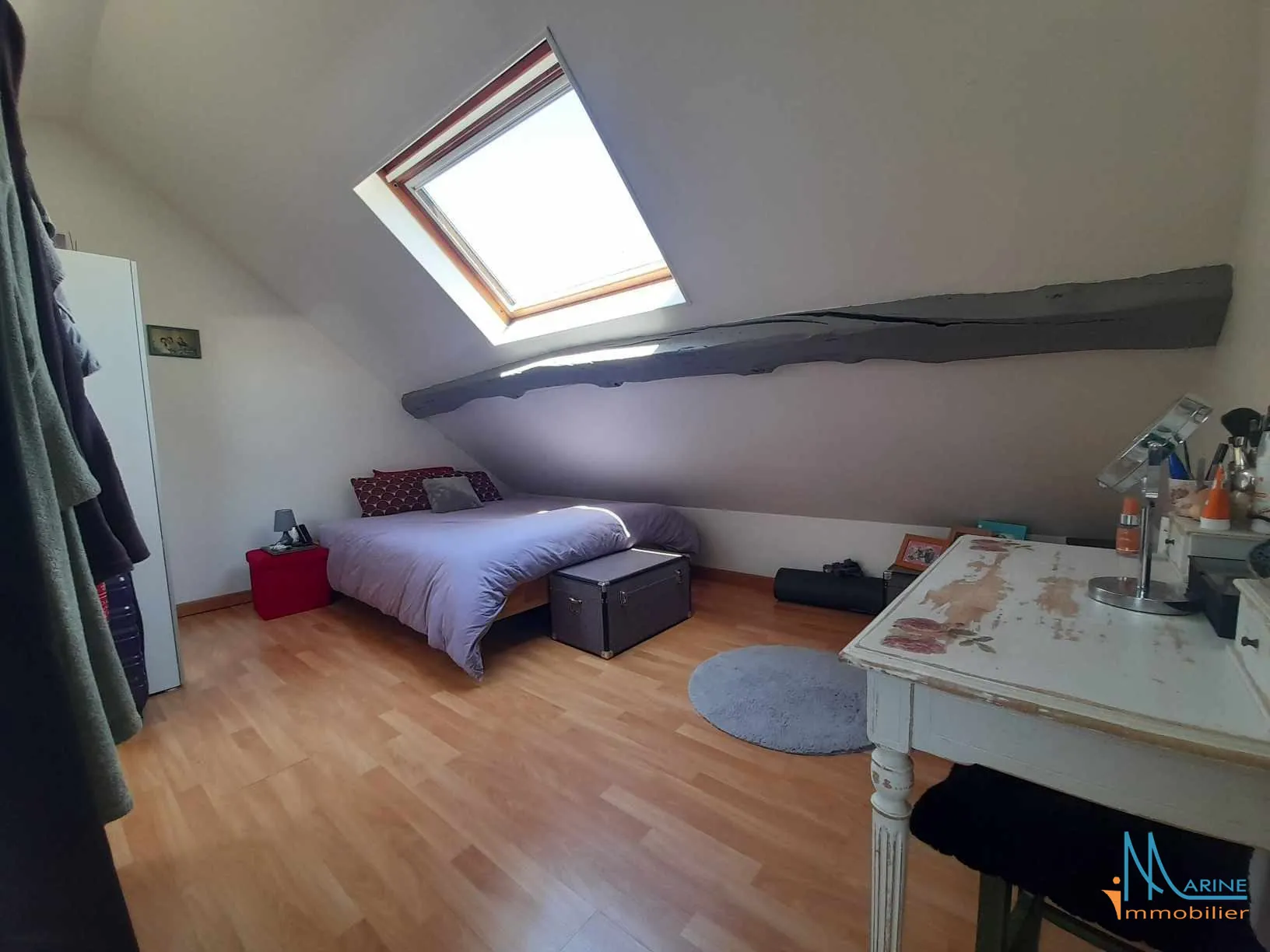 A vendre appartement duplex lumineux à Dieppe, 44 m², idéalement situé 
