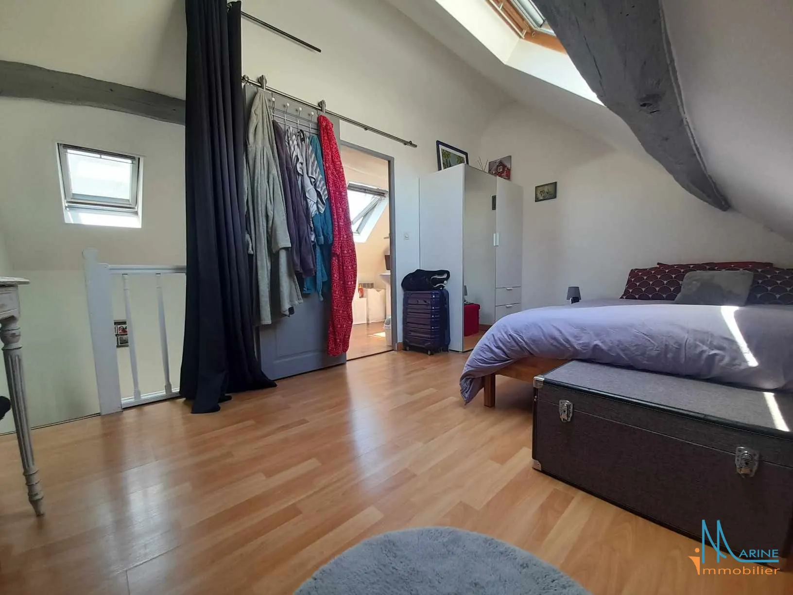 A vendre appartement duplex lumineux à Dieppe, 44 m², idéalement situé 