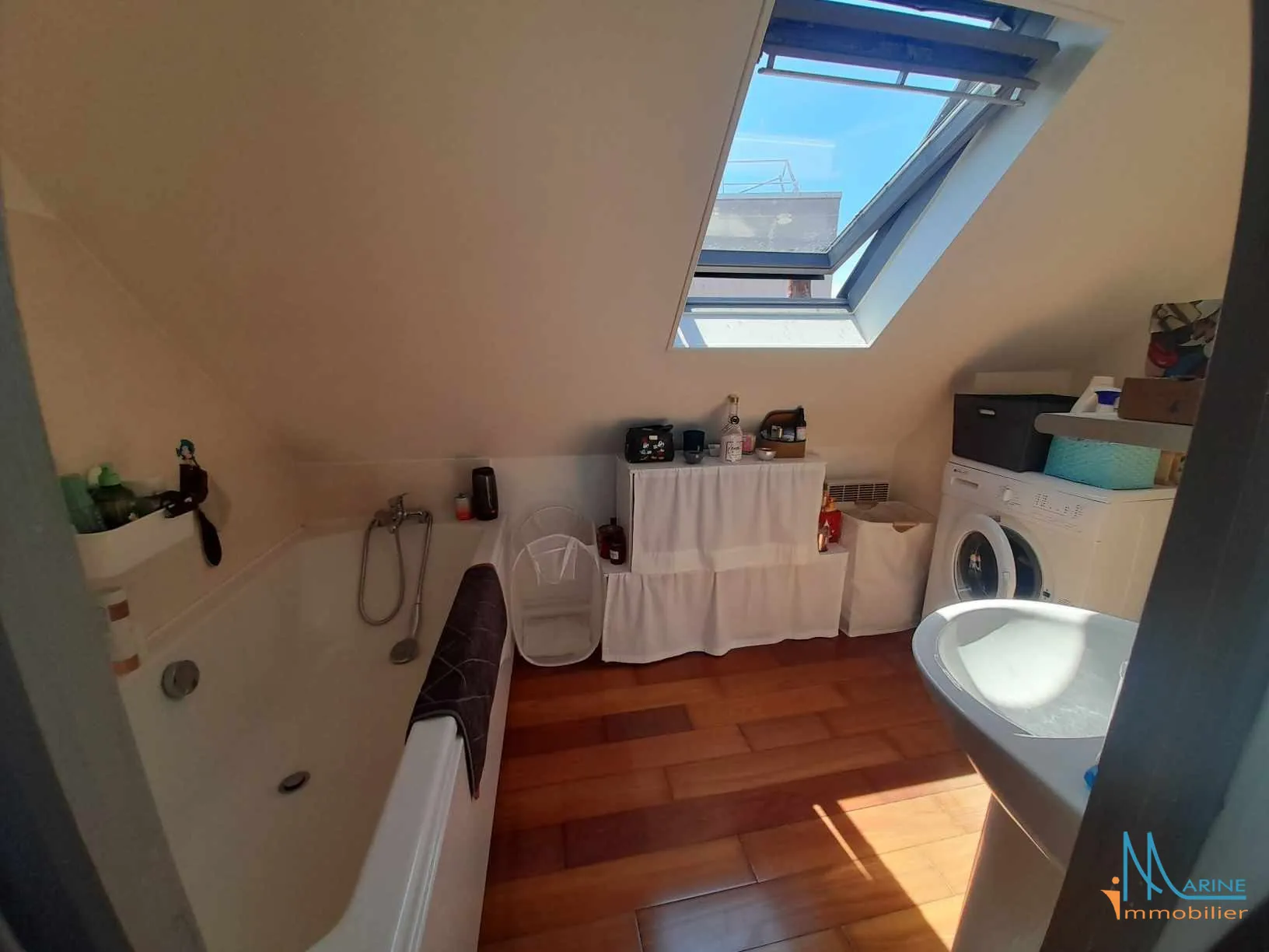 A vendre appartement duplex lumineux à Dieppe, 44 m², idéalement situé 