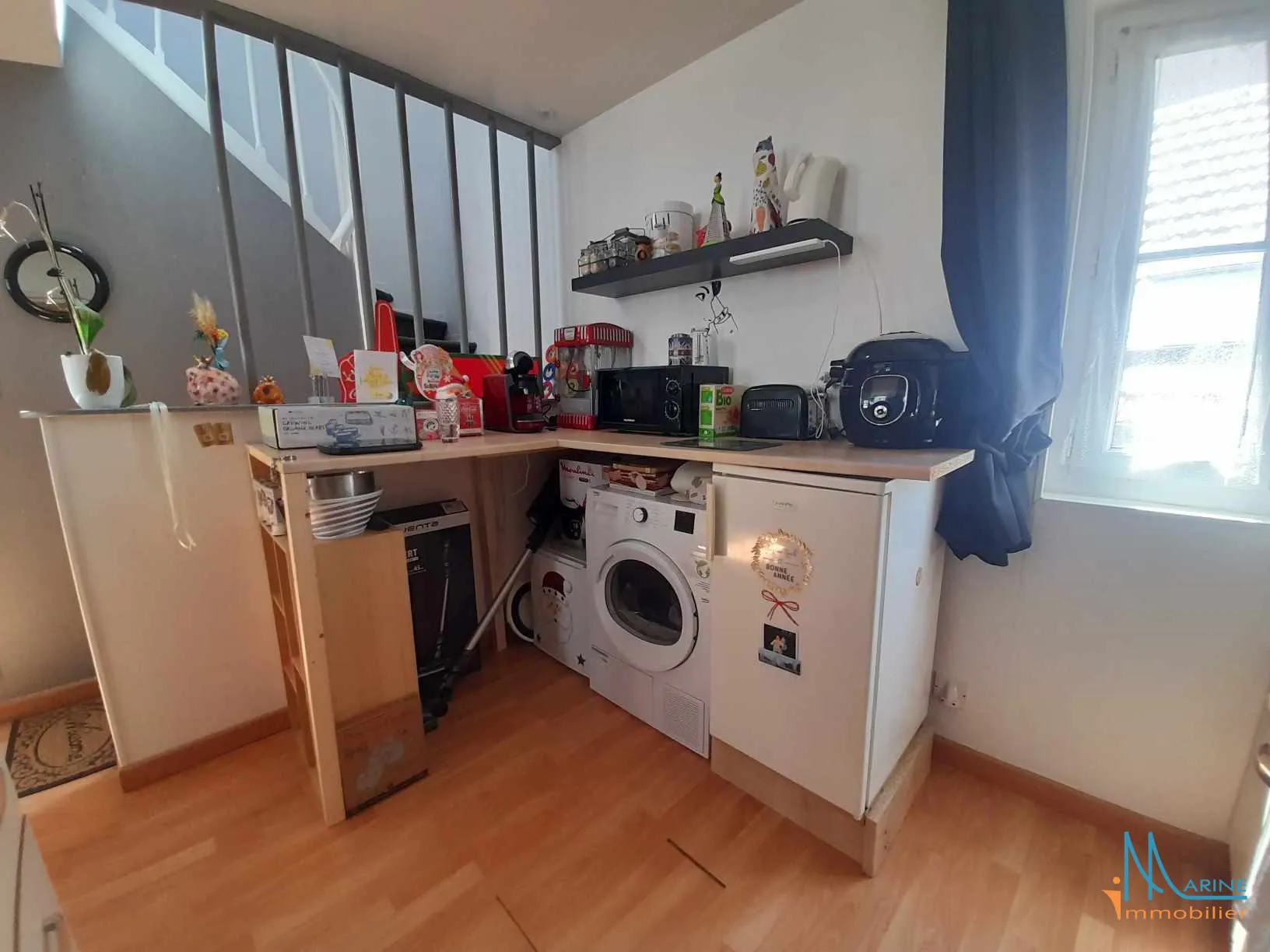 A vendre appartement duplex lumineux à Dieppe, 44 m², idéalement situé 