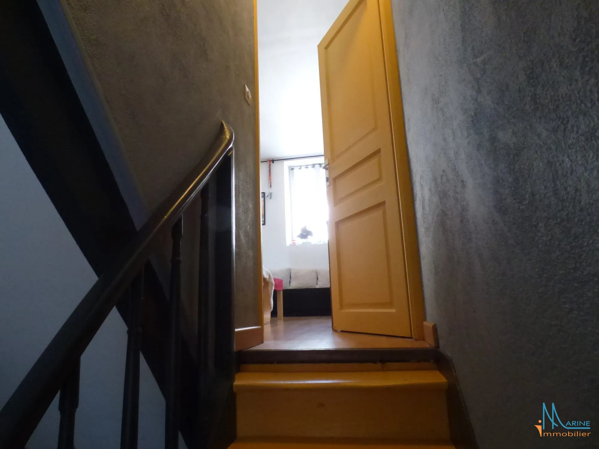 A vendre appartement duplex lumineux à Dieppe, 44 m², idéalement situé 