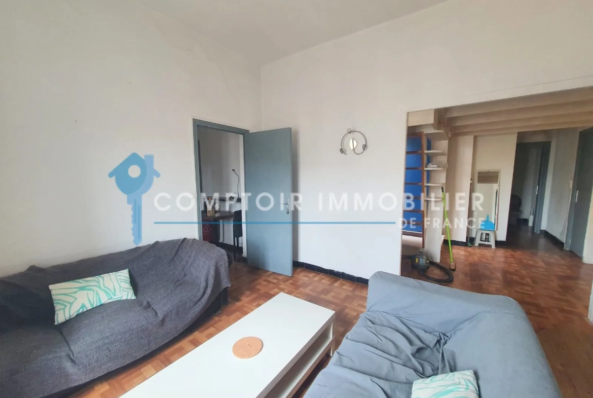 Appartement duplex de 78 m² en plein centre de Montpellier, vue dégagée 