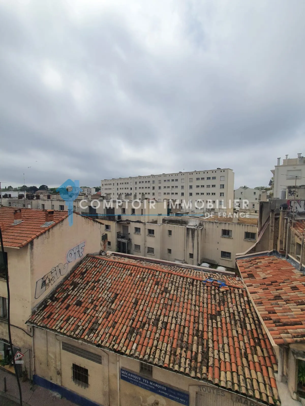 Appartement duplex de 78 m² en plein centre de Montpellier, vue dégagée 