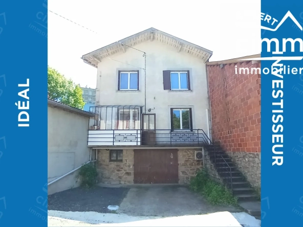 Maison rénovée avec terrasse, garage à Olliergues - Opportunité d’investissement