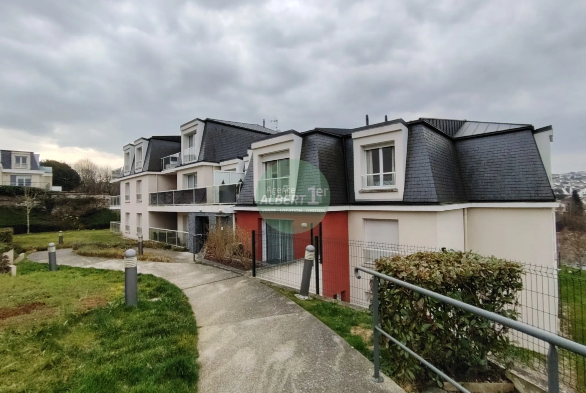 Superbe appartement T3 à Montivilliers avec terrasse, cave et stationnement privé 