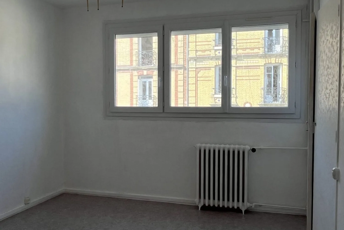 Appartement T3 de 68m² avec cave et garage au Havre 