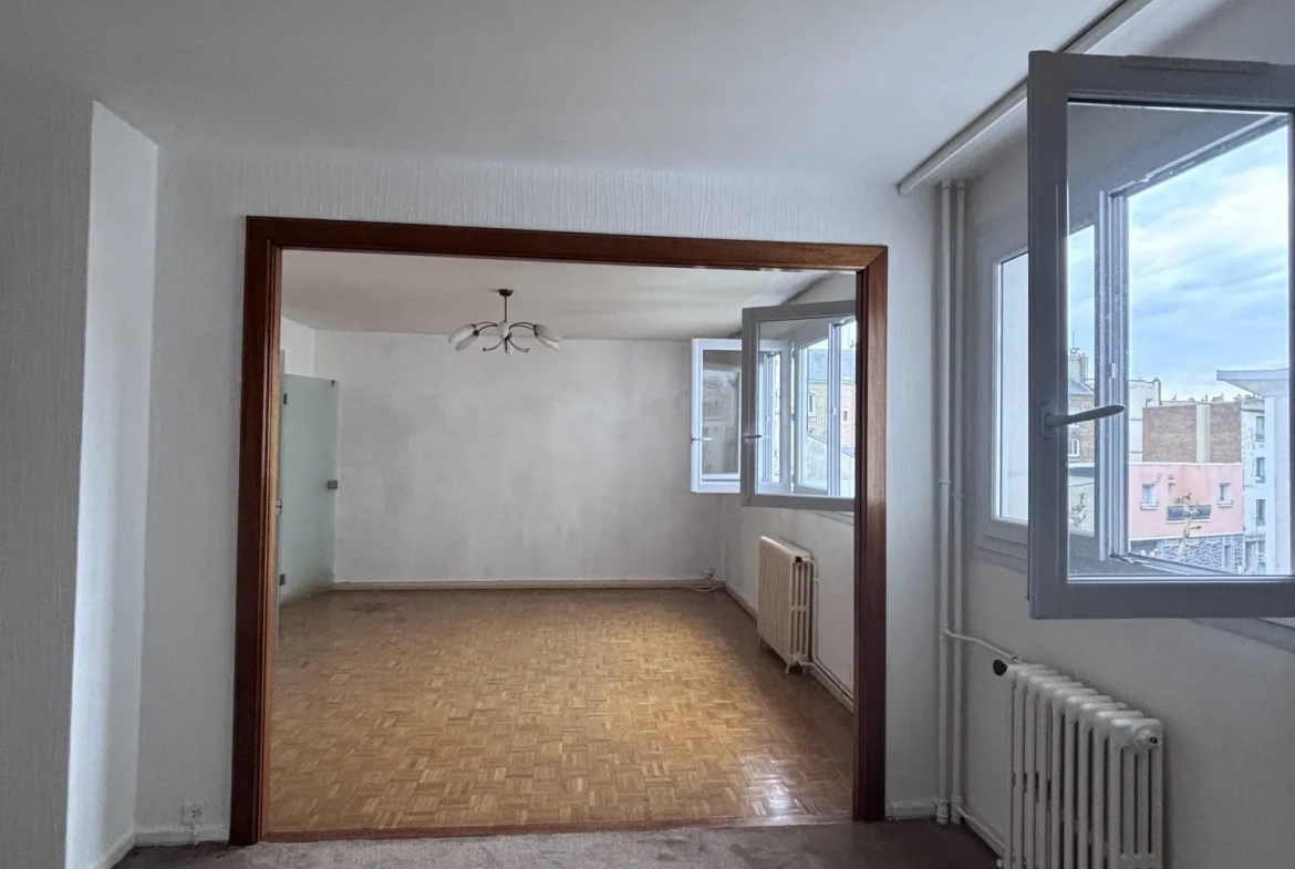 Appartement T3 de 68m² avec cave et garage au Havre 