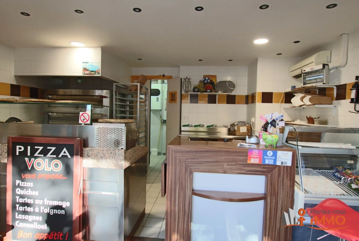 Achat d’une pizzeria à emporter dans le centre de Lagnieu - Belle affaire à saisir 