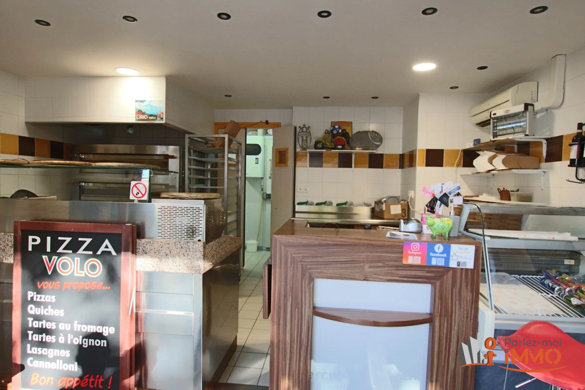 Achat d’une pizzeria à emporter dans le centre de Lagnieu - Belle affaire à saisir 