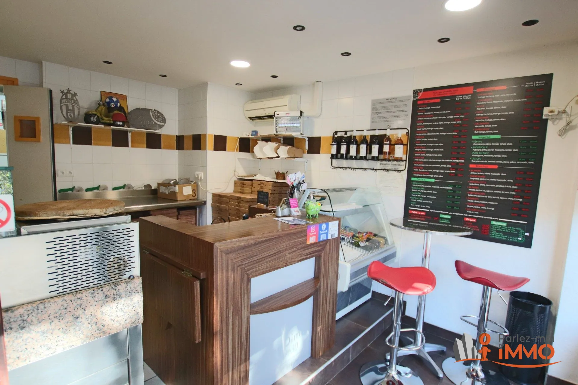 Achat d’une pizzeria à emporter dans le centre de Lagnieu - Belle affaire à saisir 