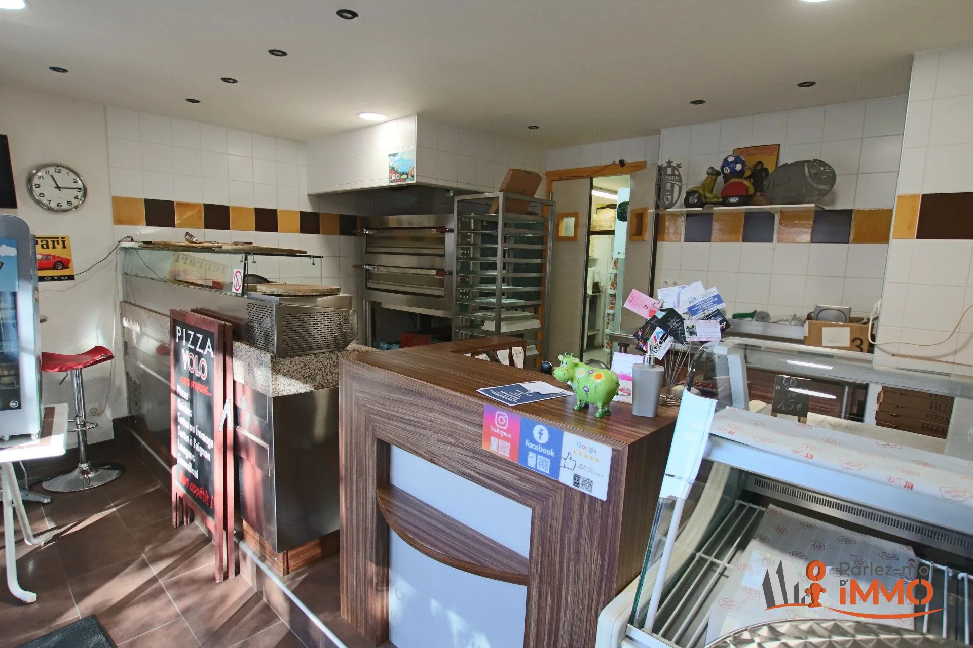 Achat d’une pizzeria à emporter dans le centre de Lagnieu - Belle affaire à saisir 
