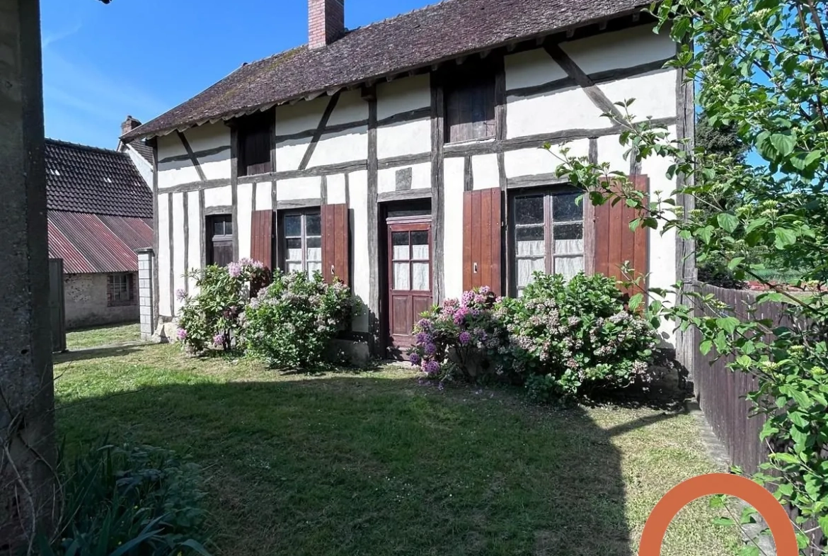 Charmante maison à vendre à Cernoy-en-Berry avec jardin et potentiel d'aménagement 