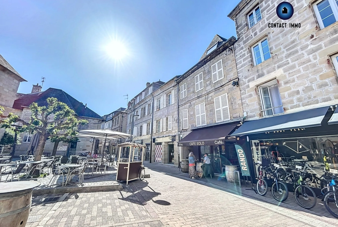 Studio à rénover de 22 m² en plein centre de Brive-la-Gaillarde, idéal investissement 