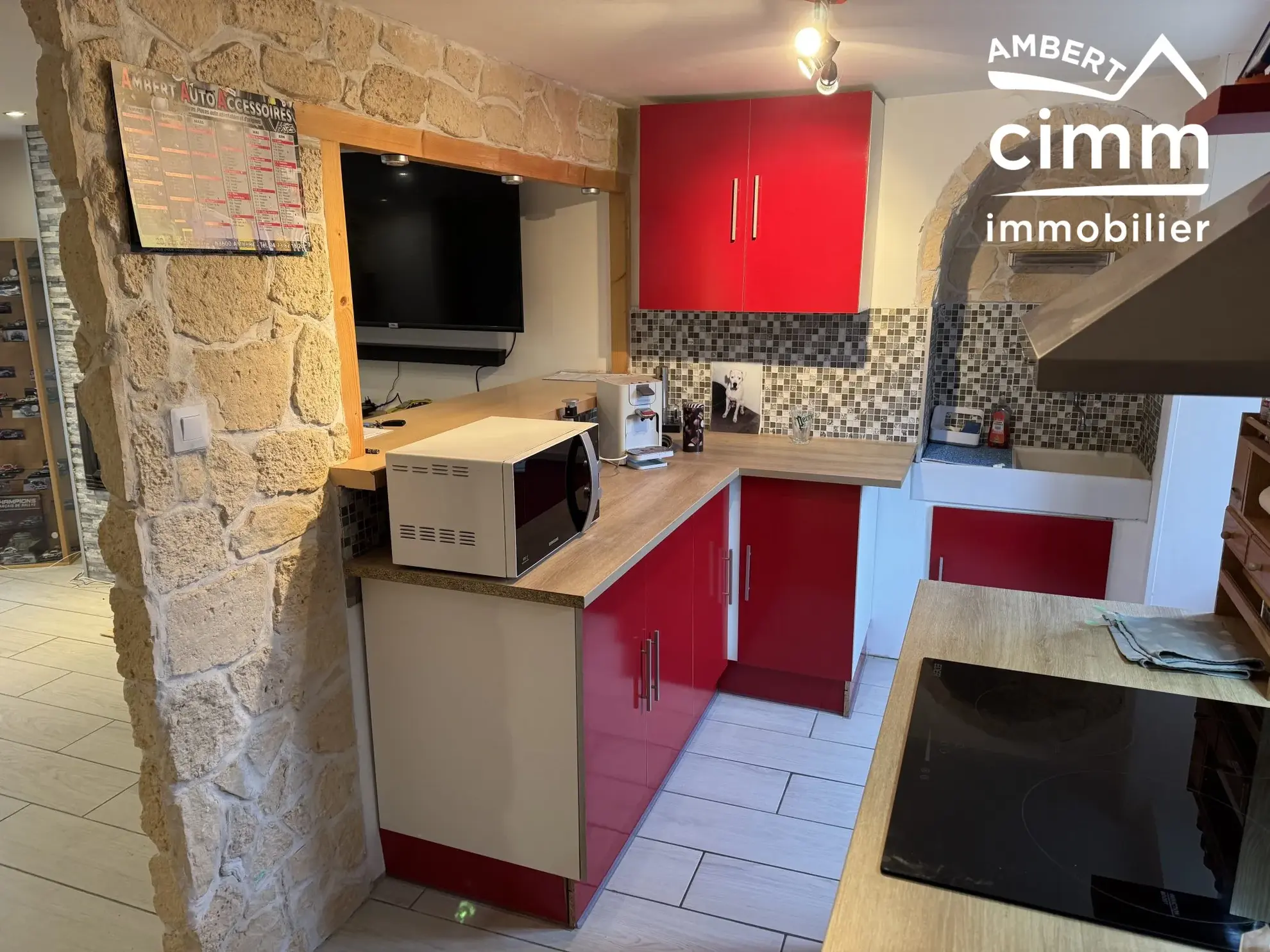 Achat ensemble de deux maisons mitoyennes à Ambert avec garages et jardin, idéal investisseur 