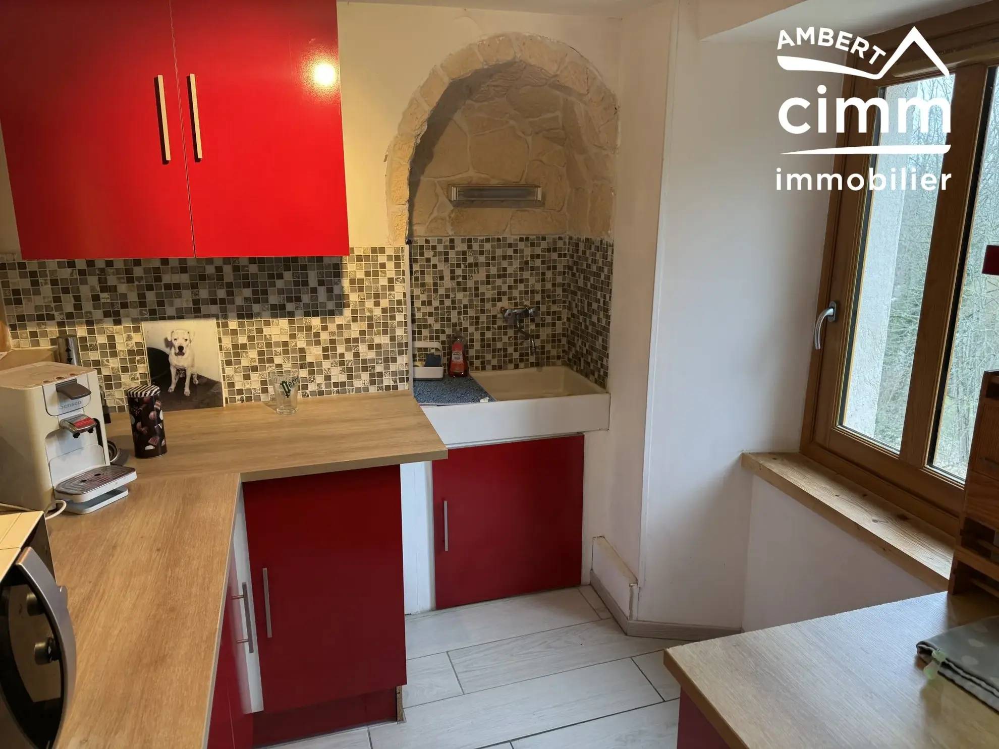 Achat ensemble de deux maisons mitoyennes à Ambert avec garages et jardin, idéal investisseur 