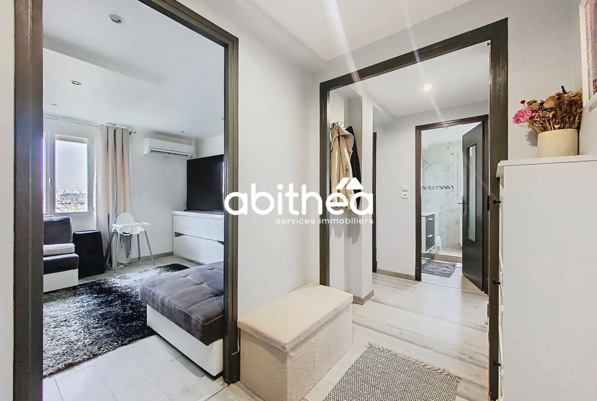 Appartement T3 rénové avec balcon et cave à Béziers Font Neuve 