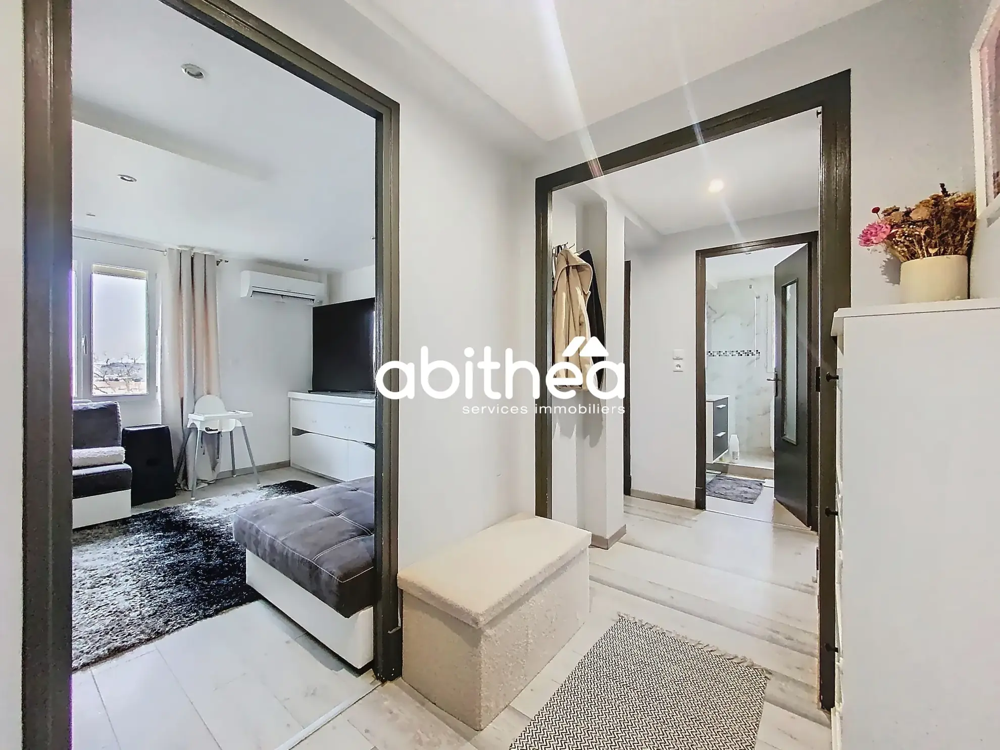 Appartement T3 rénové avec balcon et cave à Béziers Font Neuve 