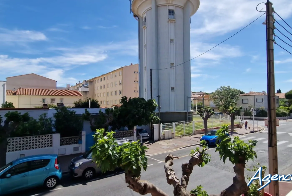 Studio lumineux avec terrasse proche de la plage à Canet-en-Roussillon 