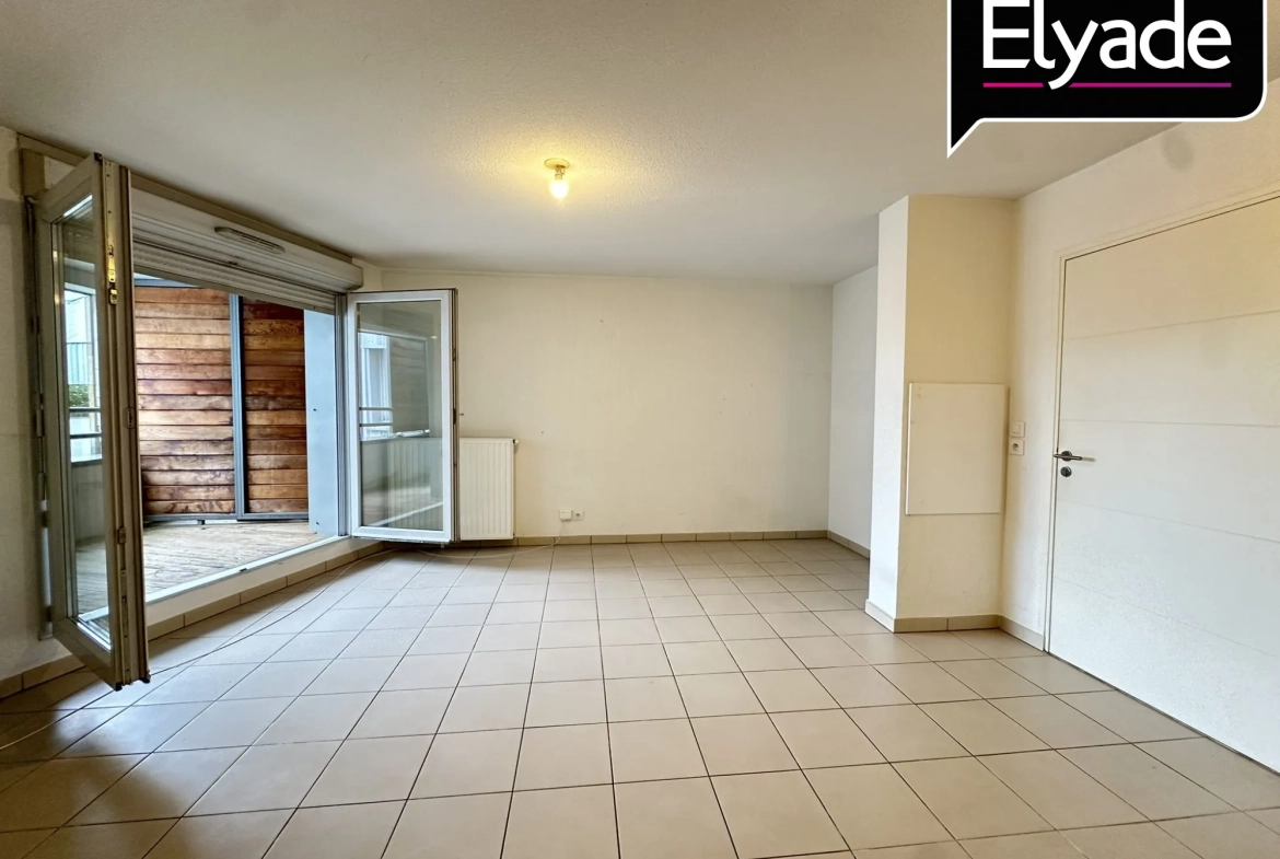 Vente Appartement T2 à Toulouse avec balcon et parking proximité Minimes 