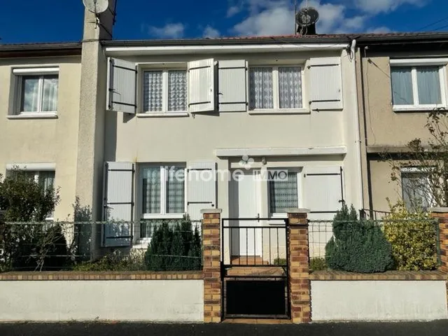 Maison T4 avec garage et jardin à Châteauroux - Idéal 1er achat 
