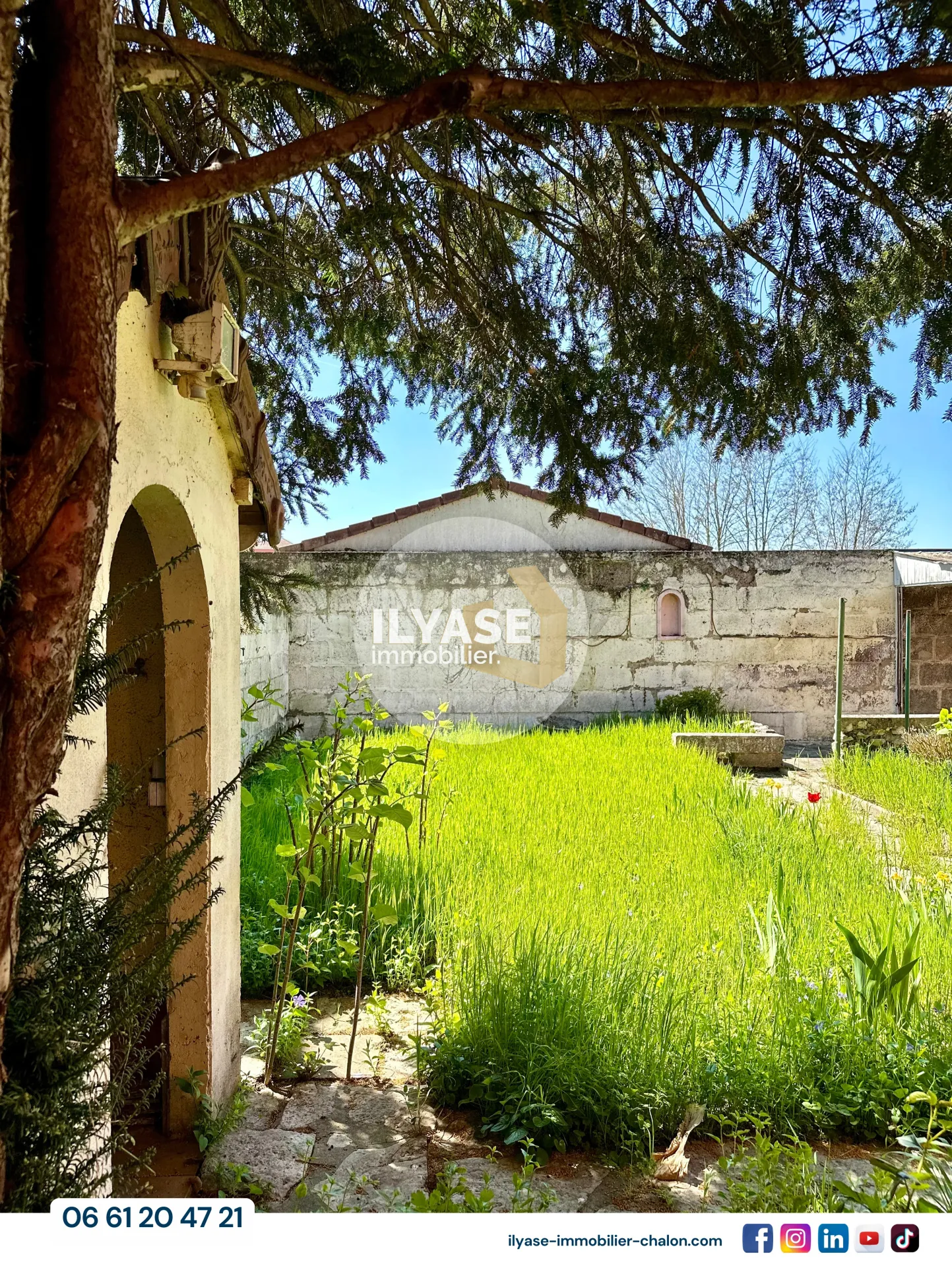 Maison de ville de 95 m² avec jardin à Chalon-sur-Saône 