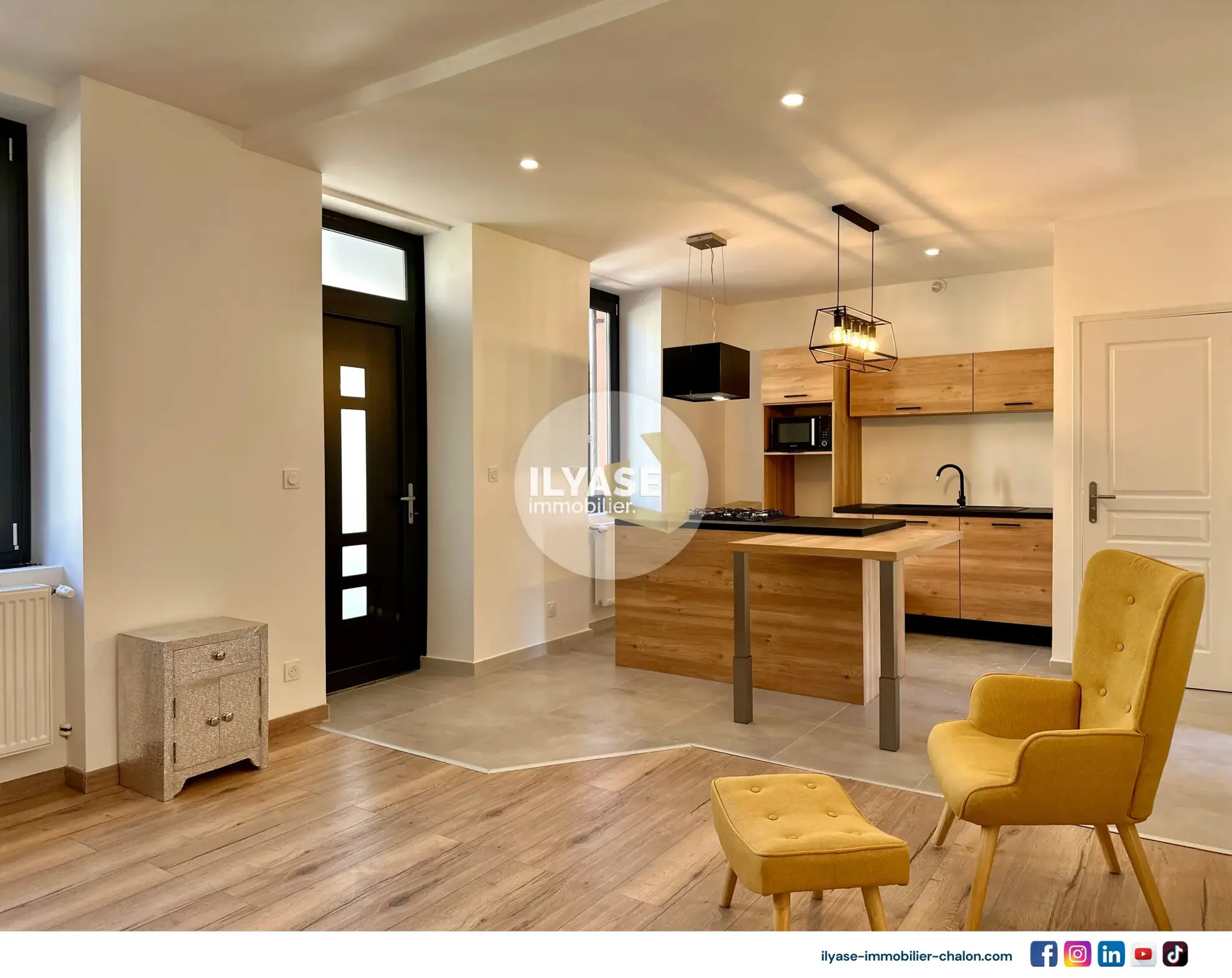 Maison de ville de 95 m² avec jardin à Chalon-sur-Saône 