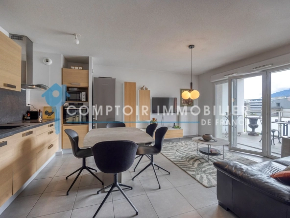 Appartement T3 à vendre à Saint Martin le Vinoux proche Grenoble - 62 m² avec terrasse et parking