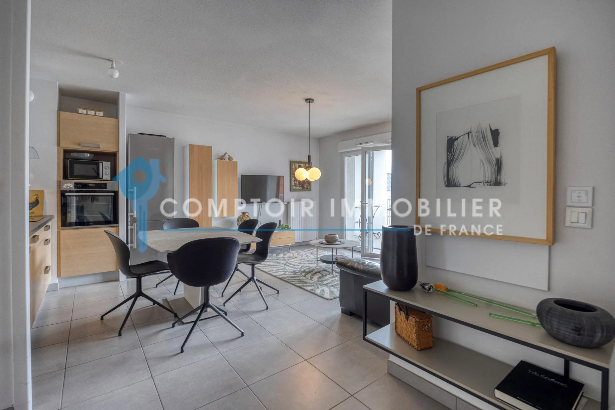 Appartement T3 à vendre à Saint Martin le Vinoux proche Grenoble - 62 m² avec terrasse et parking 